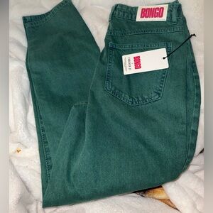 BONGO & Forever 21  Collab Women's Teal Straight Leg Jeans